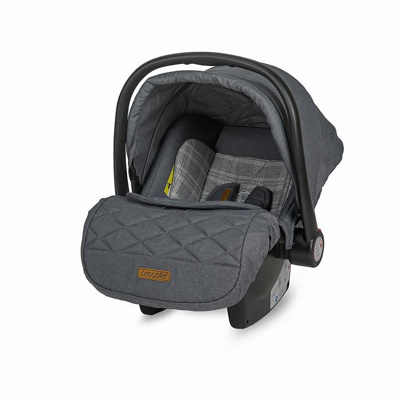 Carucior transformabil 3 in 1 Coccolle Ambra Urban Grey - 6