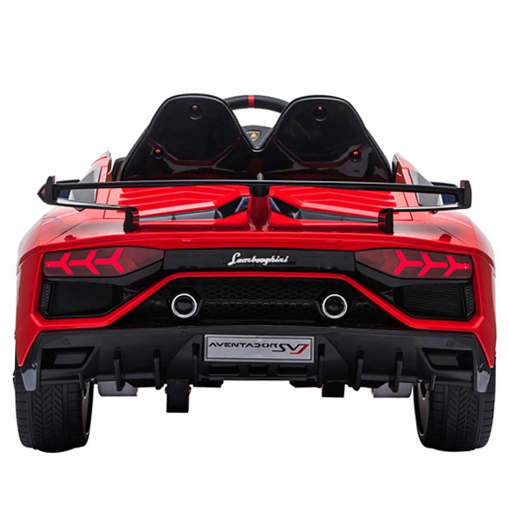Masinuta electrica Chipolino Lamborghini Aventador SVJ red cu roti EVA - 5
