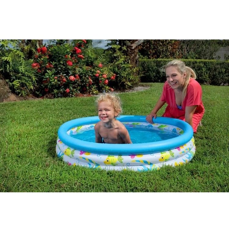 Piscina gonflabila  pentru copii Bestway 102 x 25 cm Albastru - 2 | YEO