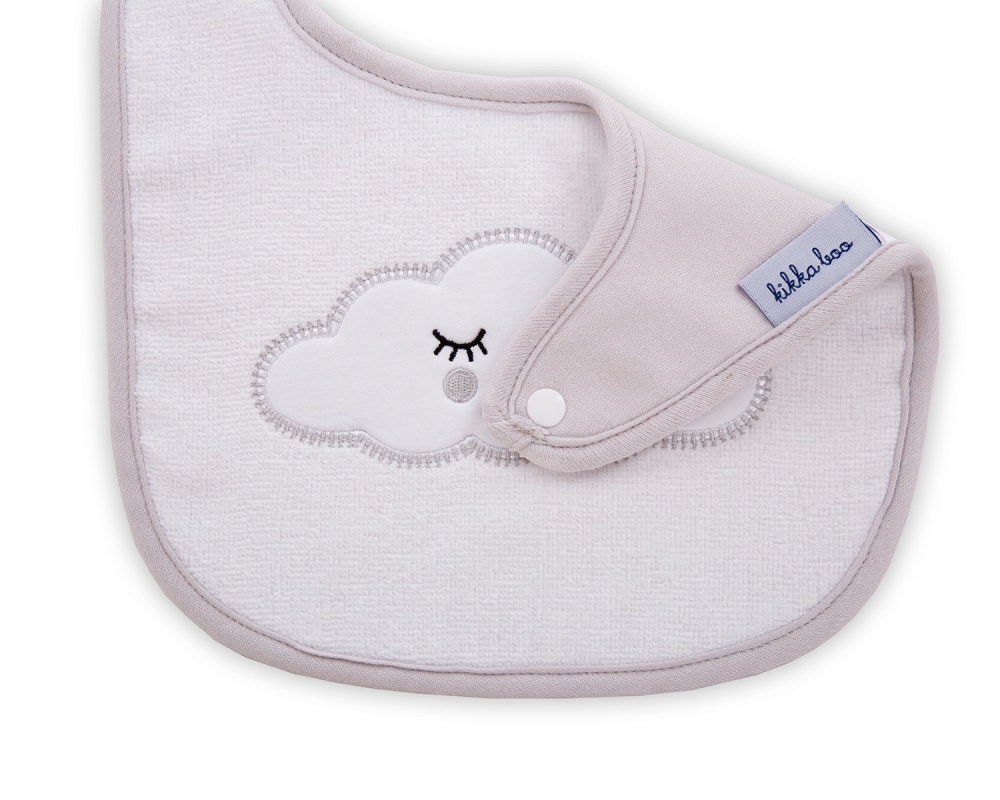 Set 2 bavete sleepy lama grey