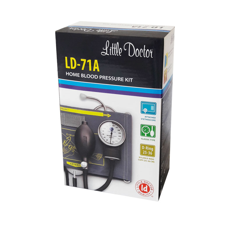 Poze Tensiometru mecanic Little Doctor LD 71A profesional stetoscop atasat nichiduta.ro 