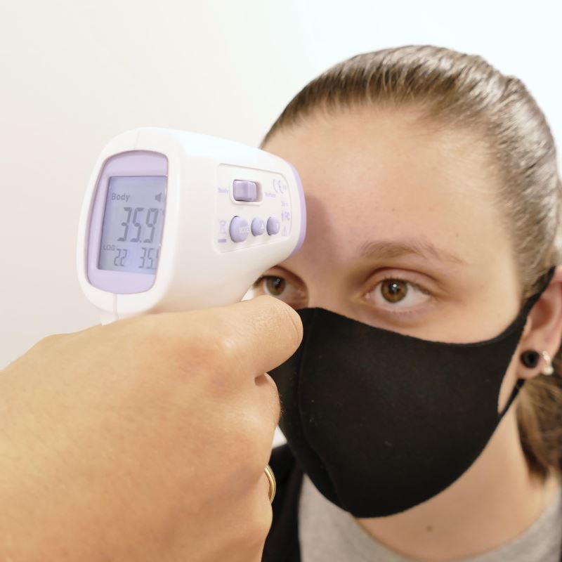 Termometru medical profesional pentru frunte fara contact in infrarosu BodyTemp 478 478