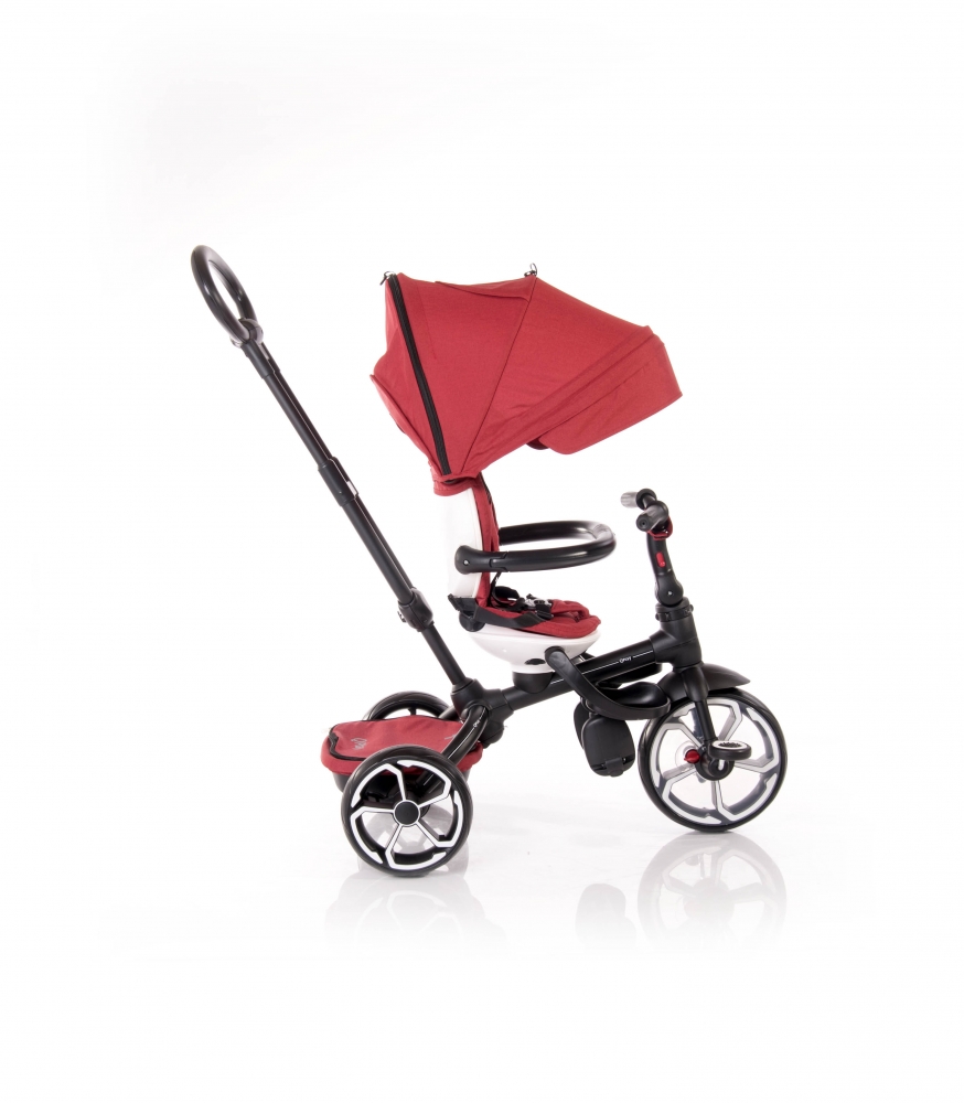 Tricicleta prime cu scaun rotativ red
