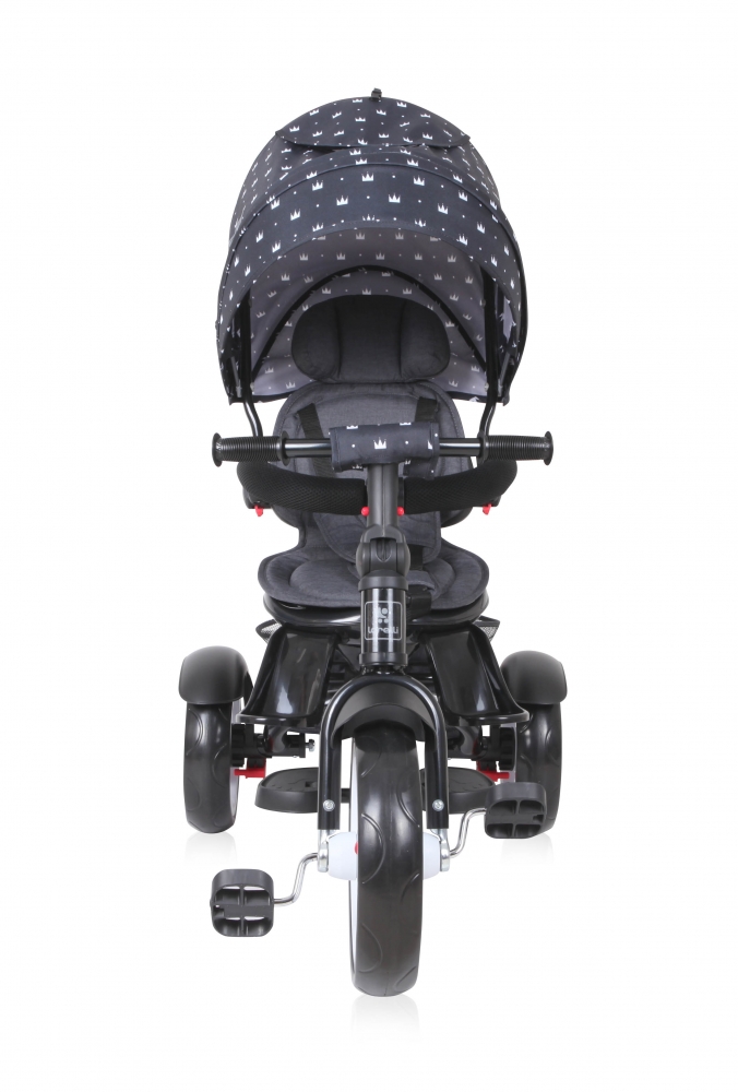 Tricicleta multifunctionala 4 in 1 neo black crowns