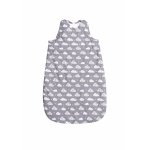 Sac de dormit de primavara/vara 85 cm bumbac ranforce Clouds Grey