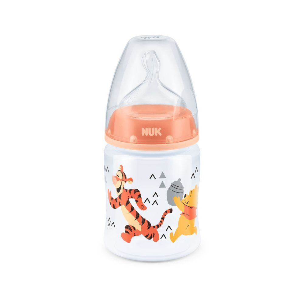 Biberon Nuk First Choice 150 ml tetina silicon Disney orange 0-6 luni