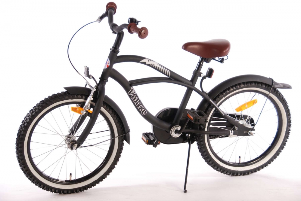 Bicicleta Volare Black Cruiser 18 inch nichiduta.ro imagine noua responsabilitatesociala.ro