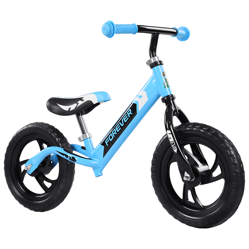 Bicicleta fara pedale pedagogica forever balance bike scaun reglabil bleu