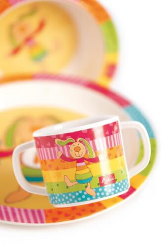 Cana cu manere iepurasul curcubeu multicolor