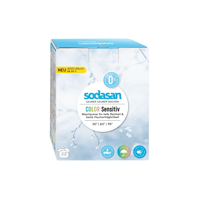 Detergent praf bio confort-sensitiv 1010g Sodasan 1010g imagine noua responsabilitatesociala.ro