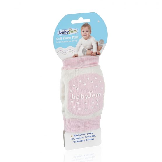 Genunchiere de protectie pentru copii BabyJem Pink - 1 | YEO