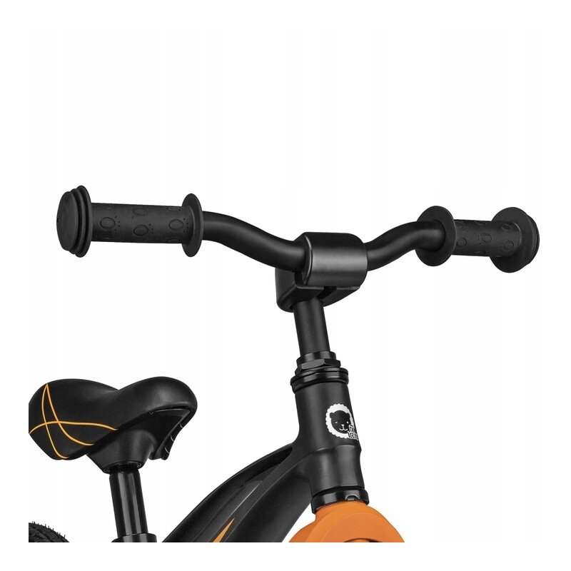 Bicicleta usoara Bart Air fara pedale roti gonflabile reglabila 12 inch negru Lionelo - 4