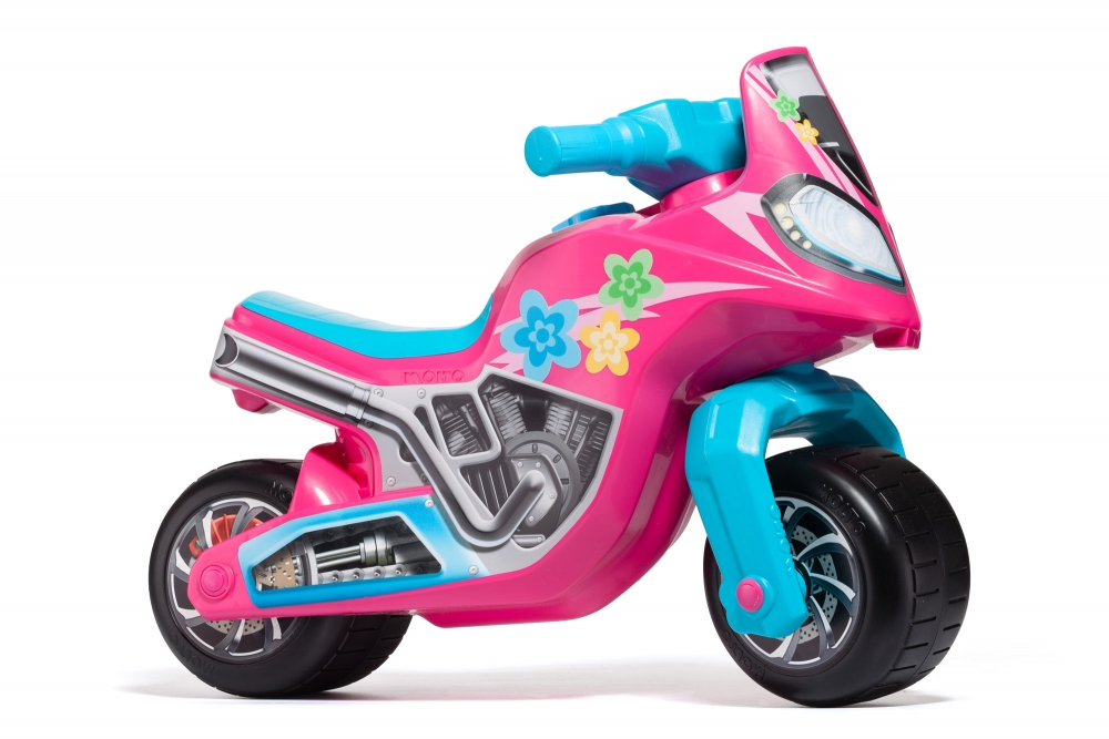 Motocicleta roz de curse Molto imagine