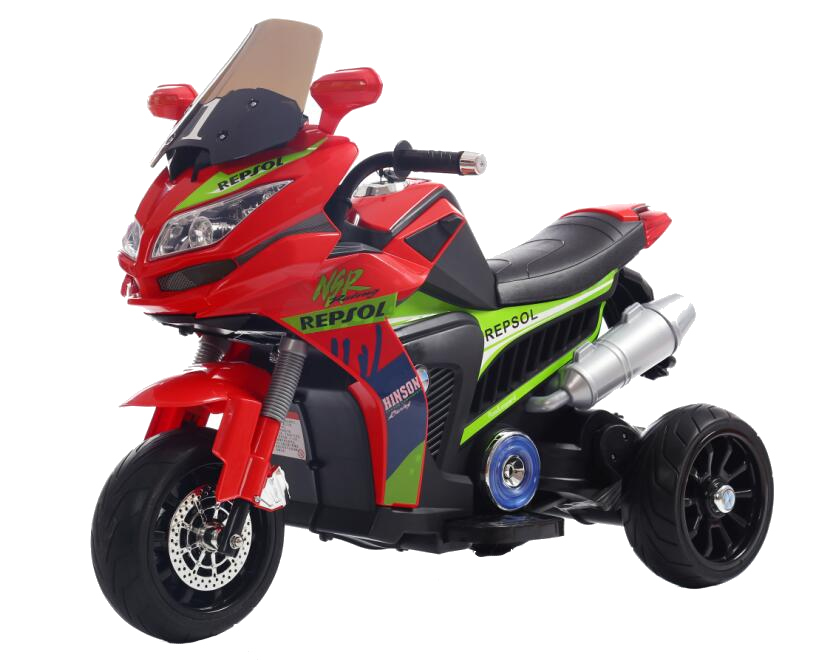 Motocicleta electrica cu lumini Flash Red - 4