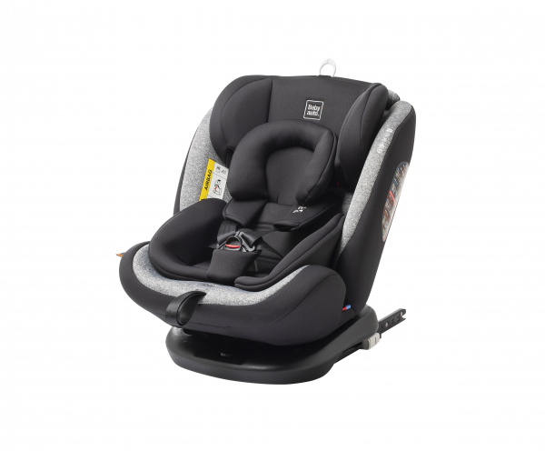 Scaun auto Babyauto Volta isofix rotatie 360 grade 0-36 kg negru gri