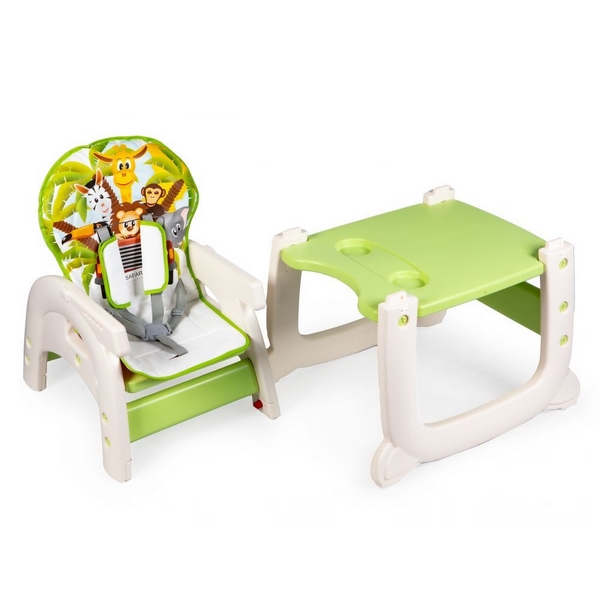 Scaun de masa Ecotoys C-211 verde - 3 | YEO