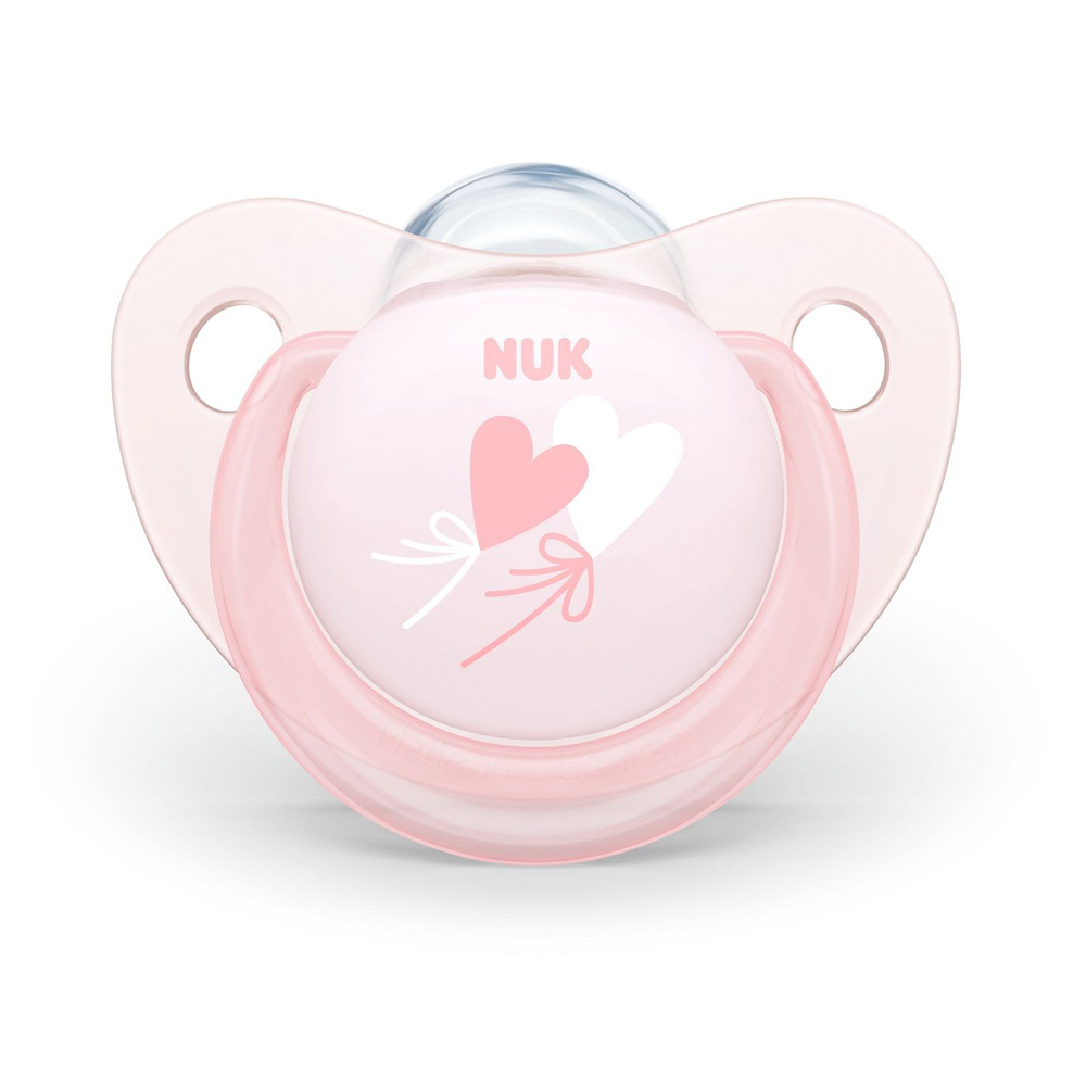 Suzeta Nuk Baby Rose silicon M2 baloane 6-18 luni 6-18 imagine noua responsabilitatesociala.ro