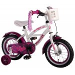 Bicicleta pentru copii 12 inch cu roti ajutatoare si frana de mana Volare Heart Cruiser 61209