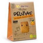 Biscuiti din spelta cu portocale si vanilie, indulciti cu agave bio 45g Bio Darma