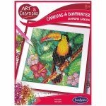 Canvas cu diamante tucan