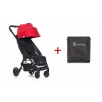 Carucior Sport Compact Ergobaby Metro Rosu + CADOU geanta transport