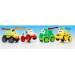 Set 37 piese de construit si 4 masini cu sunete si lumini incluse Molto