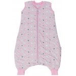 Sac de dormit cu picioruse Pink Elephant 6-12 luni 1.0 Tog