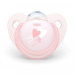Suzeta Nuk Baby Rose silicon M2 baloane 6-18 luni