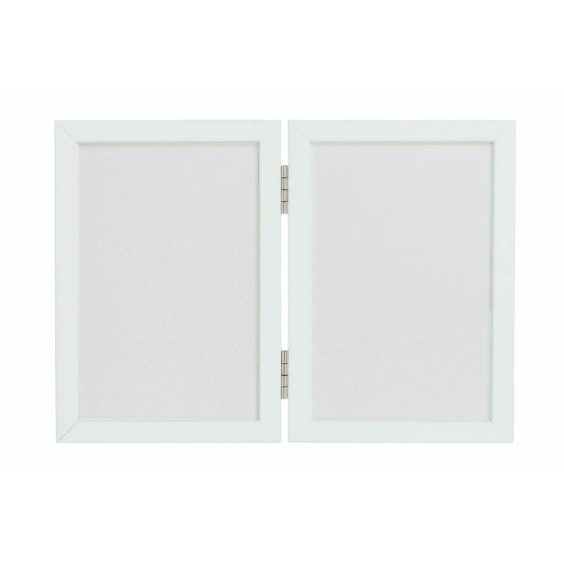 Kit rama foto 10×15 cm cu amprenta Tiny Memories Baby HandPrint non-toxic alb 10x15 imagine 2022