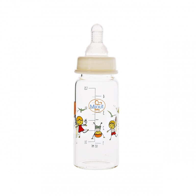 Biberon sticla Minut Baby 125 ml - 1 | YEO