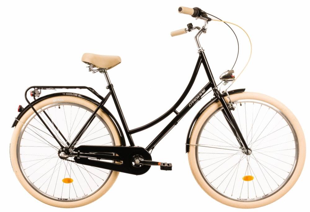 Bicicleta oras Dhs Citadinne 2836 negru 28 inch 2836