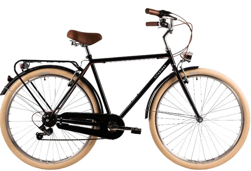 Bicicleta oras Dhs 2833 Citadinne L negru 28 inch 2833 Biciclete Copii