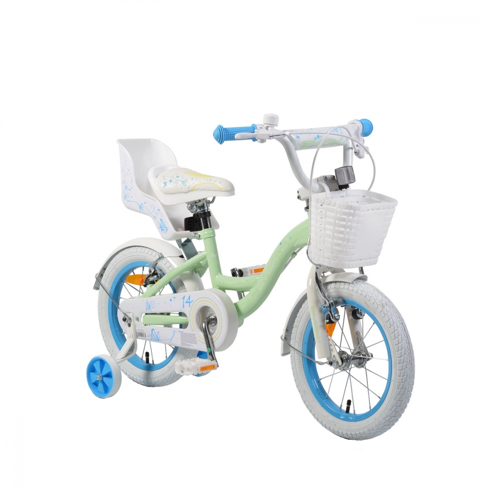 Bicicleta pentru fetite Byox Flower 14 Turquoise - 2
