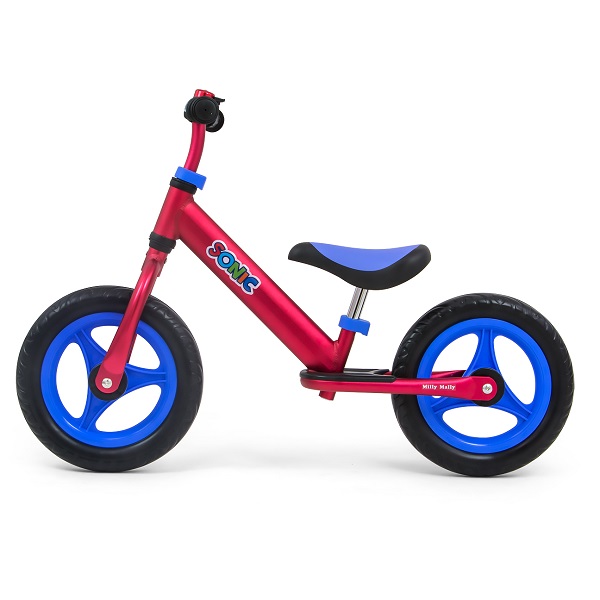 Bicicleta usoara din aluminiu fara pedale Sonic Red - 1