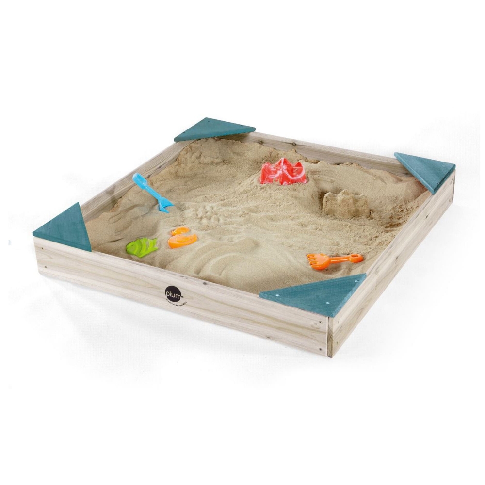 Cutie de nisip din lemn Junior 90×90 Plum
