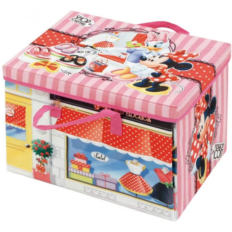 Cutie pentru depozitare jucarii transformabila Minnie Mouse