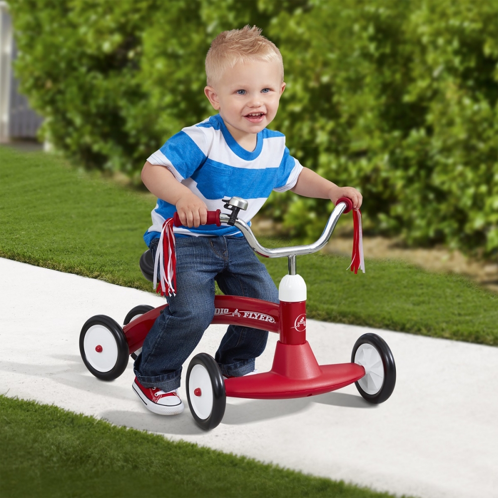 Cvadriciclu fara pedale Radio Flyer Scoot About - 1