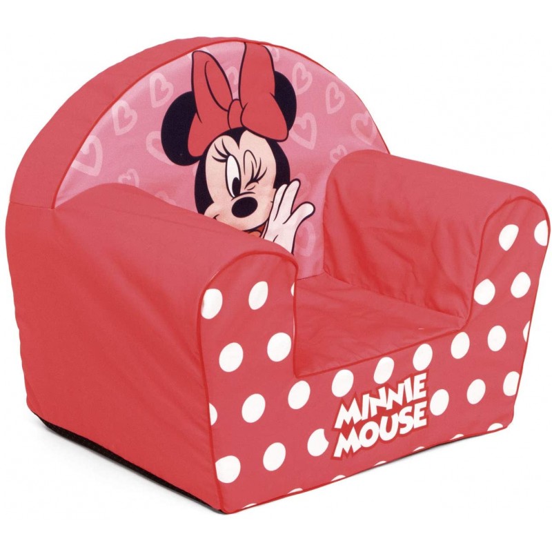Fotoliu din burete Minnie Mouse Arditex imagine noua responsabilitatesociala.ro