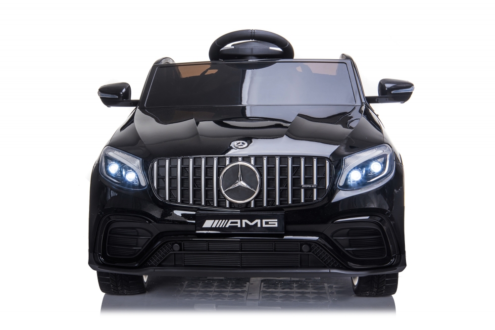 Masinuta electrica cu roti EVA Mercedes Benz GLC 63 Limited Edition Black - 1