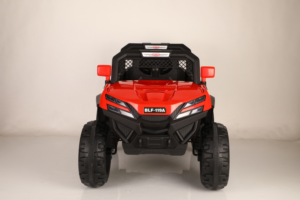 Masinuta electrica cu suspensii Nichiduta Jeep Jumbo 4x4 Red - 2