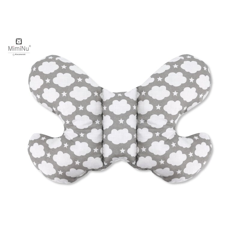 Perna bebelusi butterfly gray clouds miminu