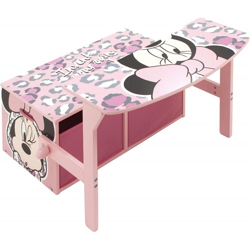 Mobilier 2 in 1 pentru depozitare jucarii Minnie Mouse - 2 | YEO