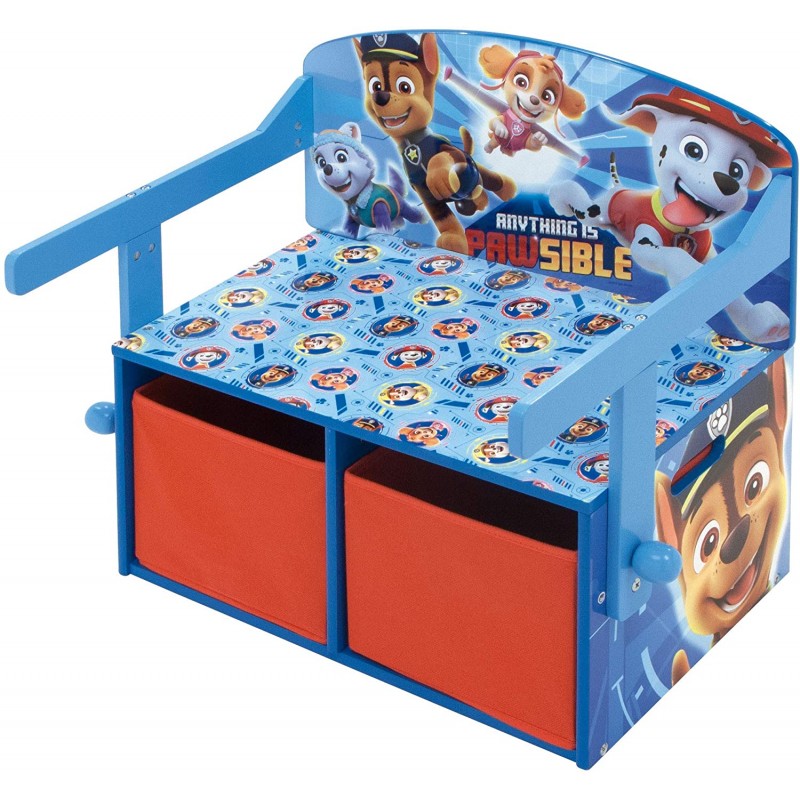 Mobilier 2 In 1 Pentru Depozitare Jucarii Paw Patrol