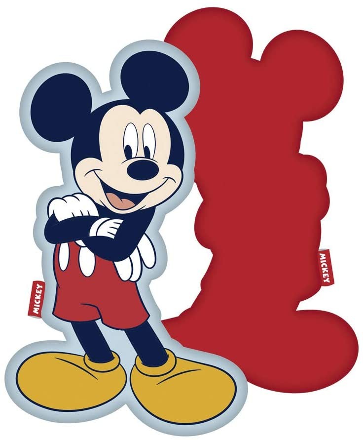 Perna decorativa din plus Mickey Mouse Arditex imagine noua responsabilitatesociala.ro