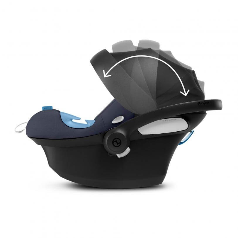 Scoica auto cybex aton m i-size deep black