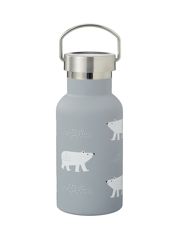 Sticla termos pentru copii Fresk New Nordic Polar Bear accesorii imagine 2022 protejamcopilaria.ro