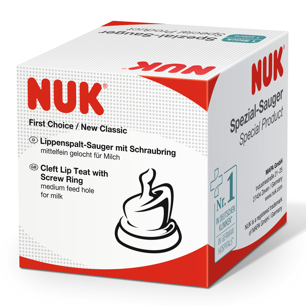 Tetina Nuk First Choice Latex speciala pentru cheiloschizis Alimentatie