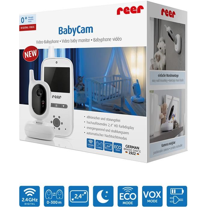 Video monitor digital pentru bebelusi Reer BabyCam 80420 - 2 | YEO