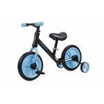 Bicicleta de tranzitie 2 in 1 Energy cu pedale si roti auxiliare Black & Blue