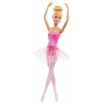 Papusa Barbie balerina blonda cu costum roz